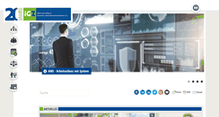 Desktop Screenshot of ig-zeitarbeit.de